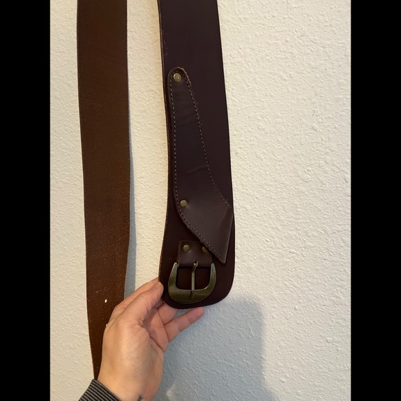 Free People Jericho Hip Belt Belt Brown M/L - Picture 5 of 10